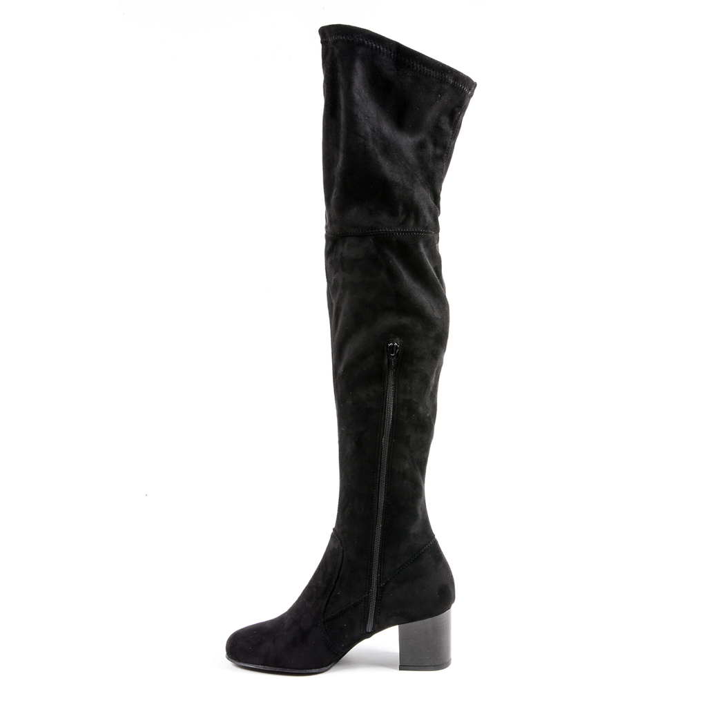 Andrew Charles Womens High Boot Black MARIAH