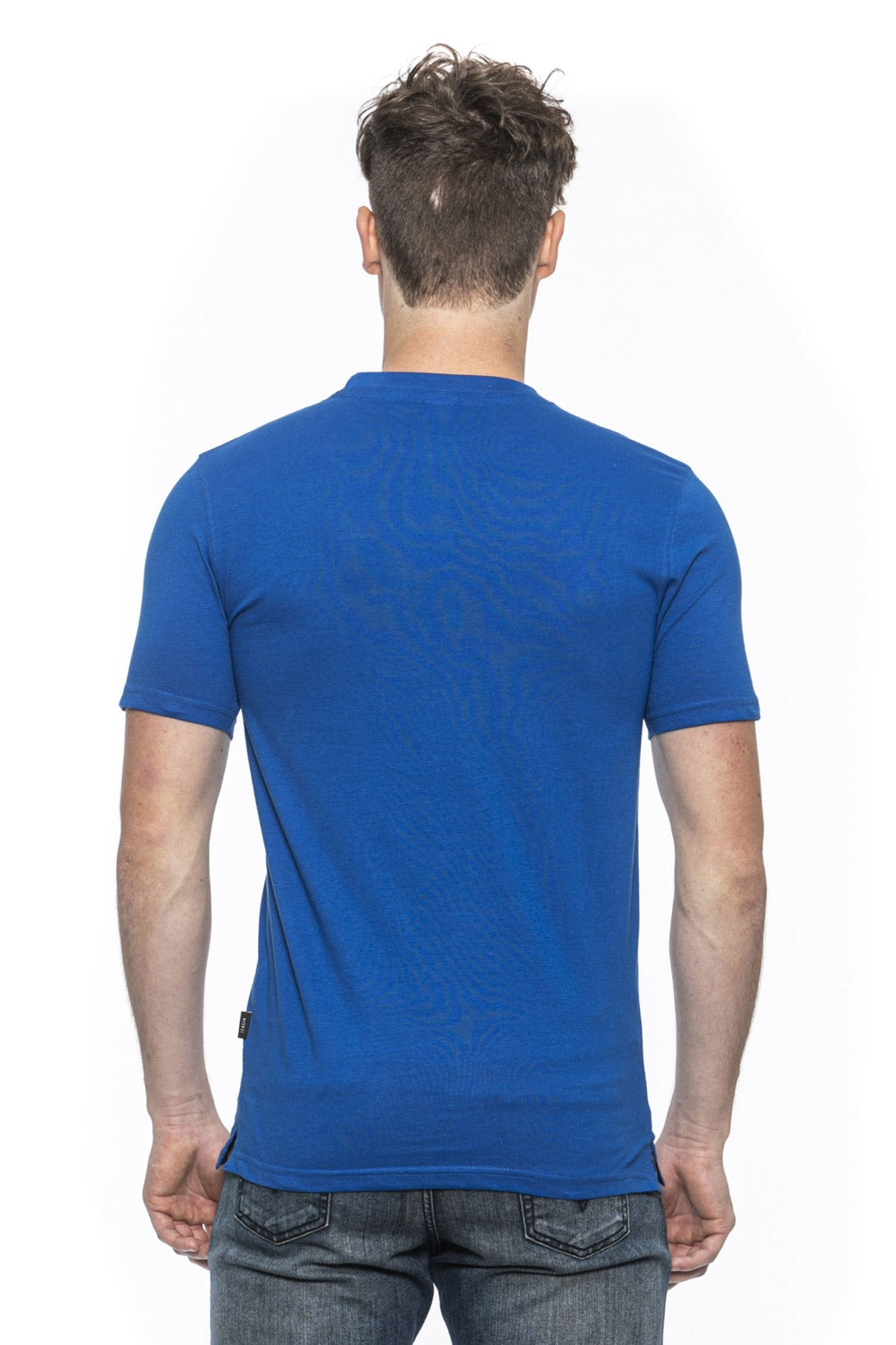 19V69 Italia Camiseta para hombre Azul IVAN ROYAL BLUE