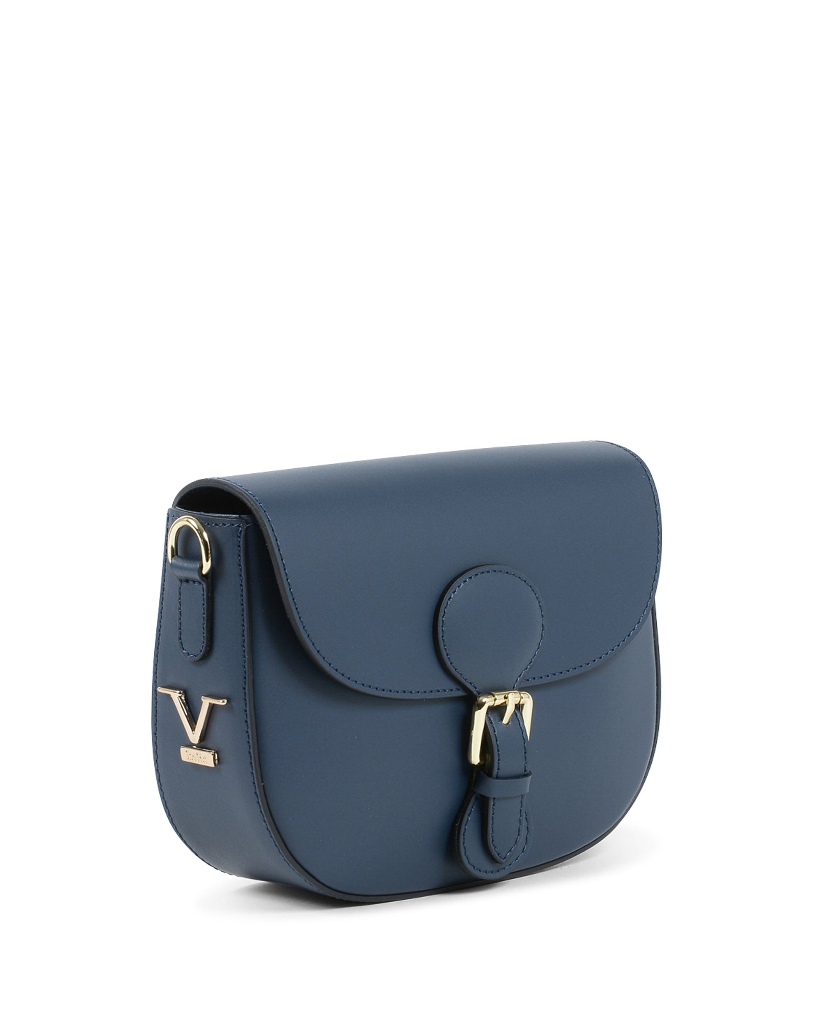 V Italia Bolso bandolera para mujer azul marino BL10296 52 RUGA BLU NAVY