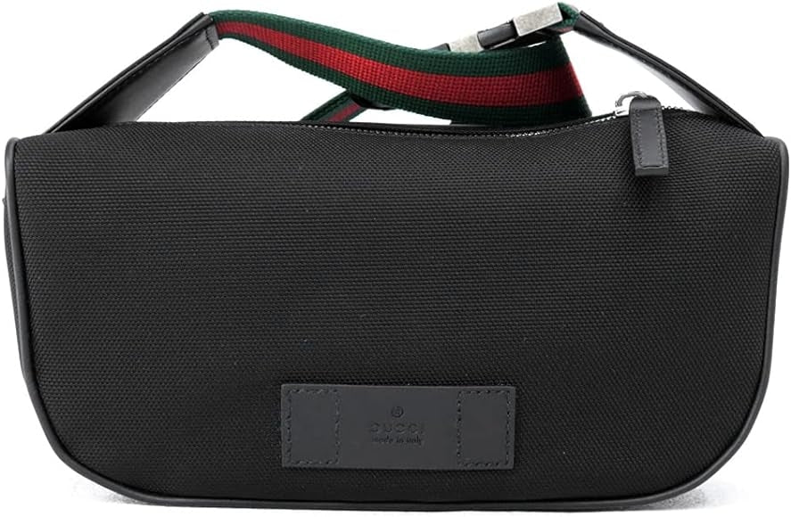 Riñonera de lona Gucci Techno negra
