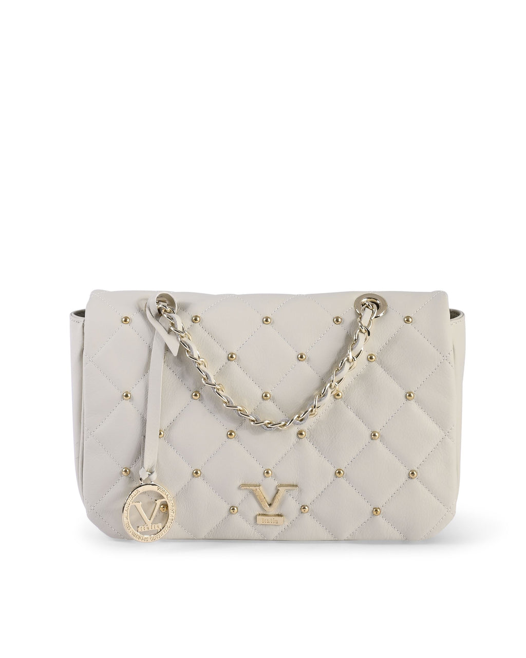 Bolso de mano para mujer V Italia M392 SAUVAGE LATTE