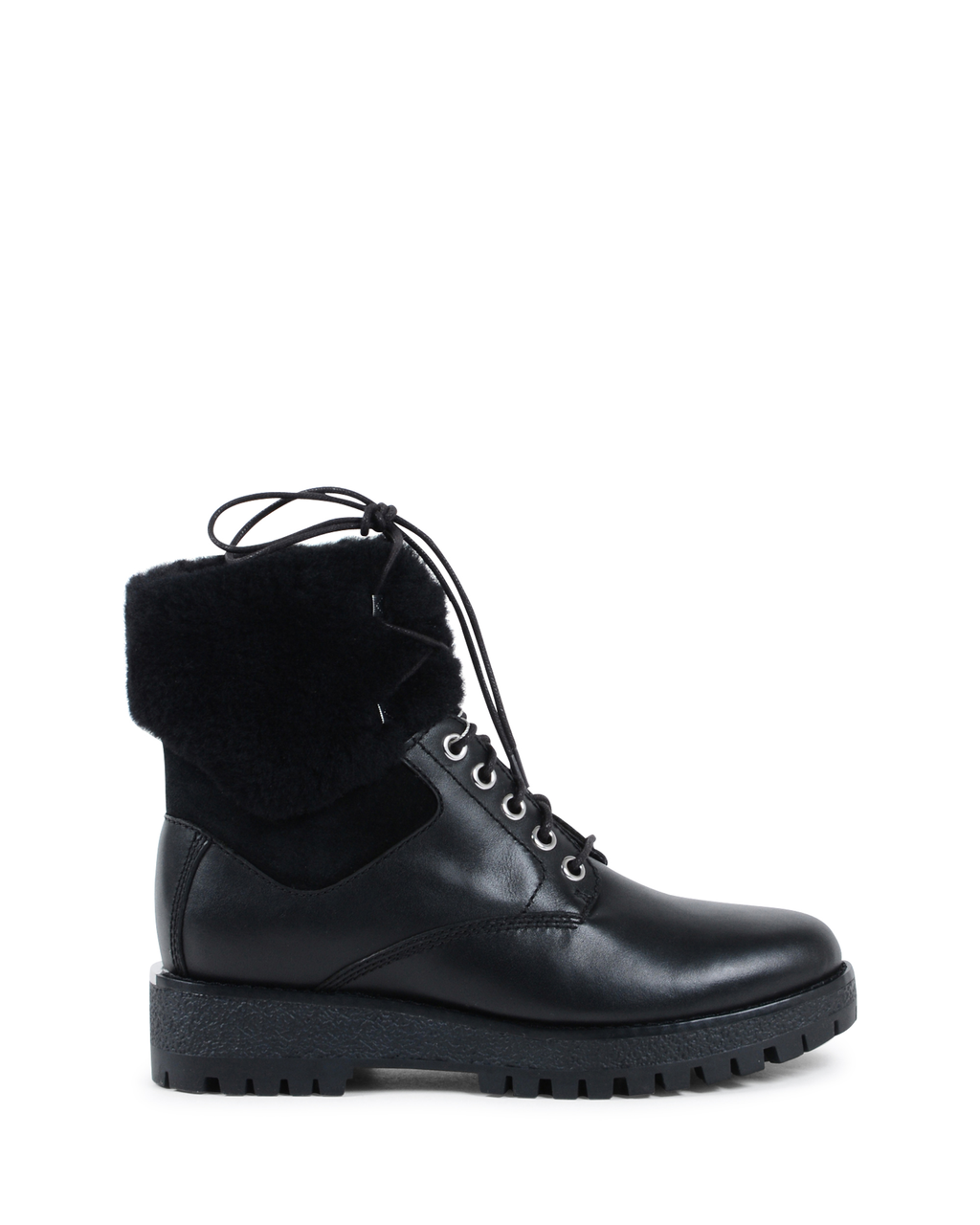 Bota corta Michael Kors para mujer, color negro, TEDDY