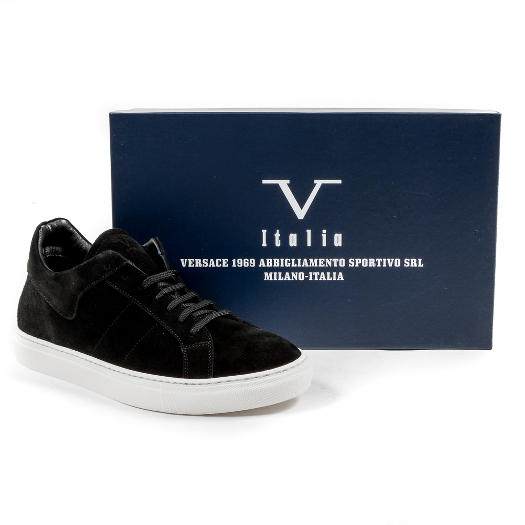 V 1969 Italia Zapatillas de hombre negras ZENO