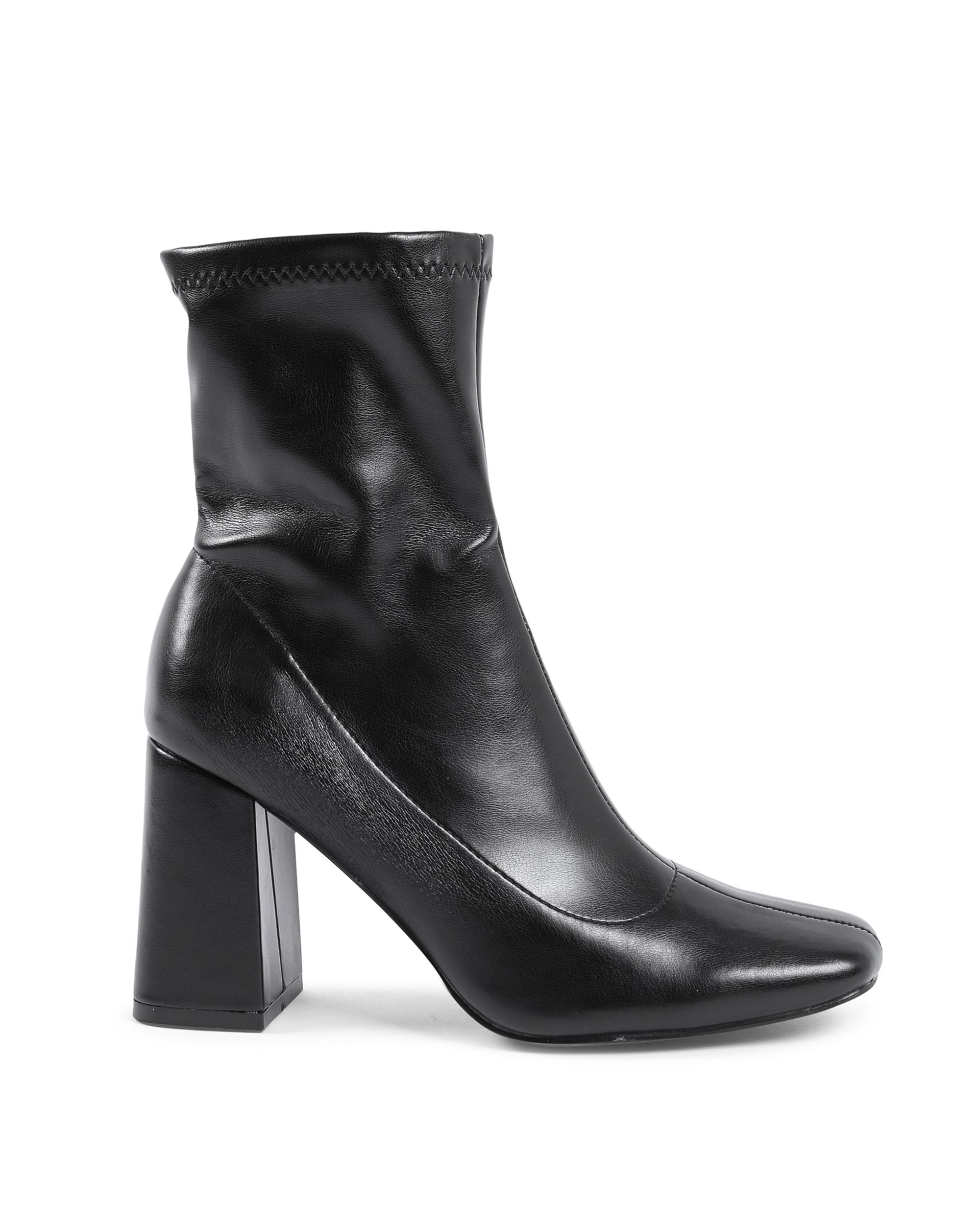 19V69 Italia Botines para mujer negros HF003 NERO