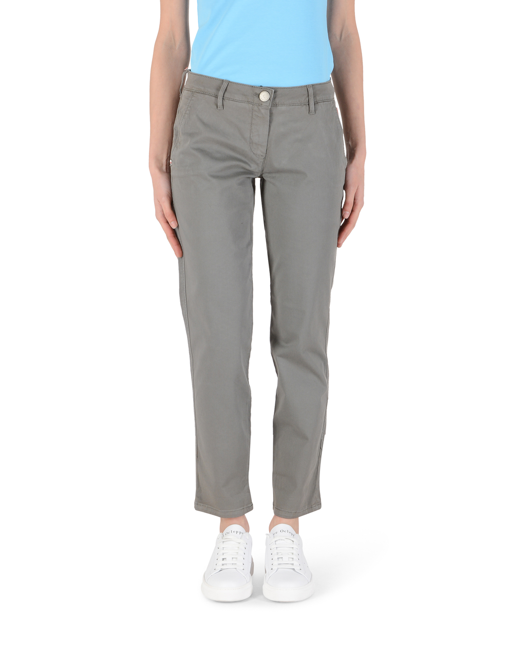 Pantalones Andrew Charles para mujer de corte regular YOKO GREY
