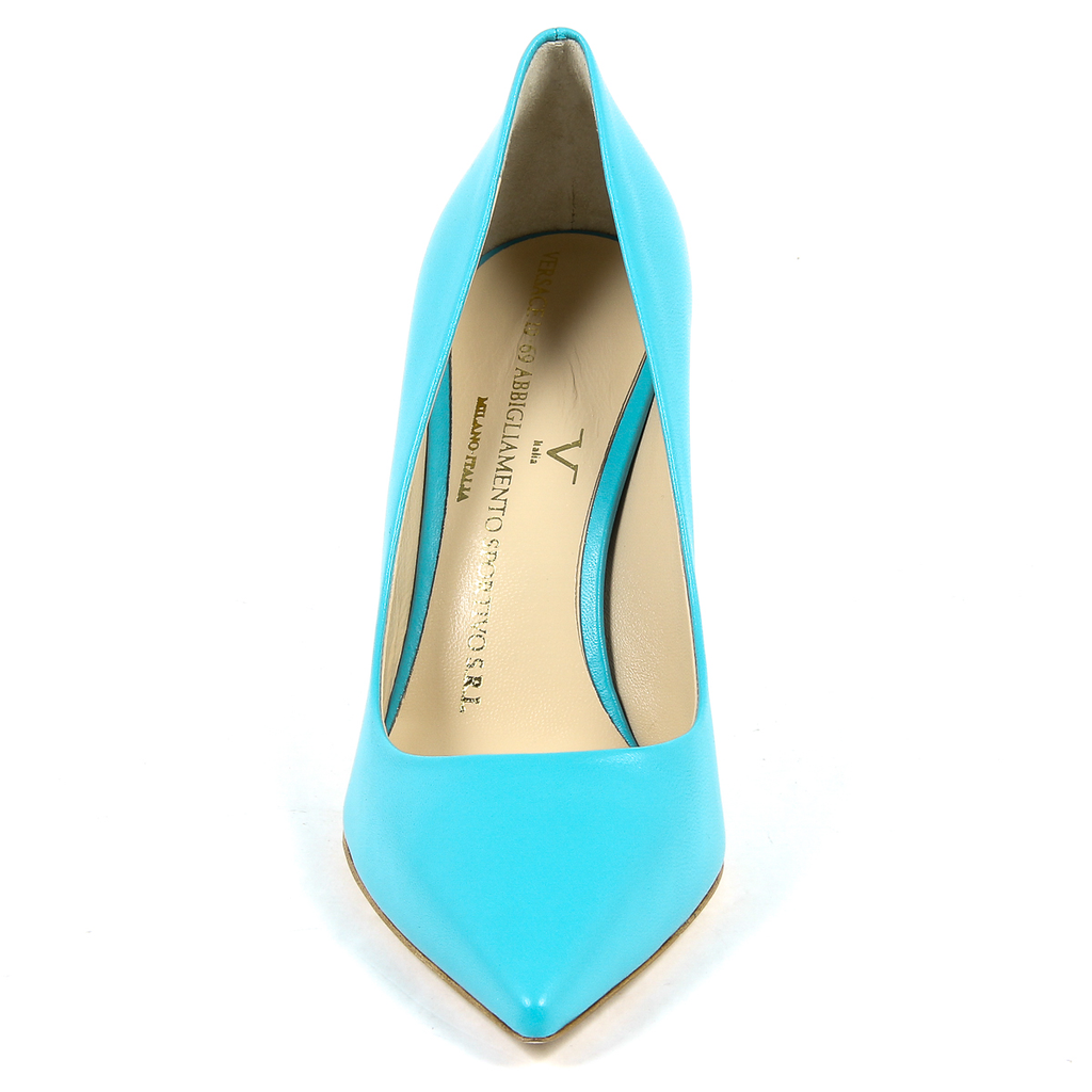 V 1969 Italia Womens Pump Light Blue MINA