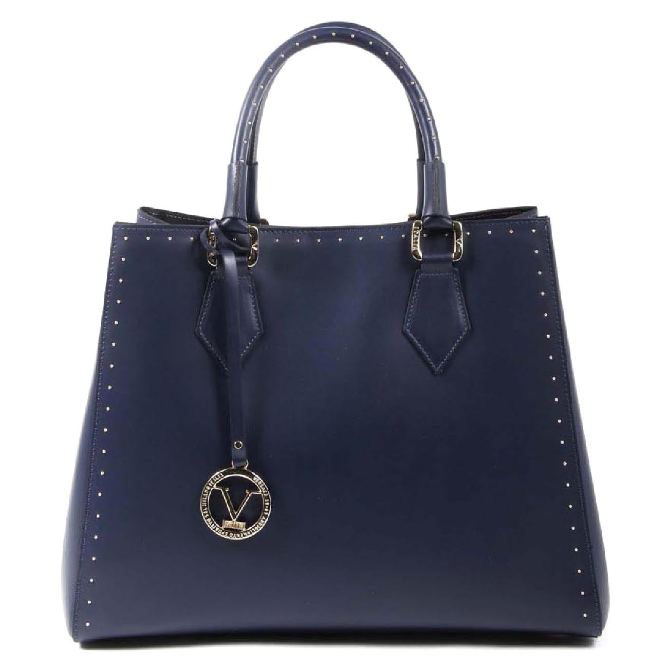 Bolso de mano para mujer V 1969 Italia G550-52 RUGA BLU