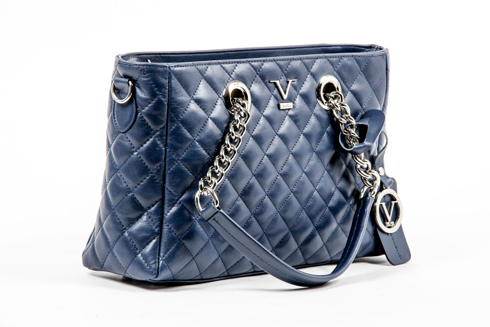 Bolso de mano para mujer V 1969 Italia V011 S BLUE JEANS