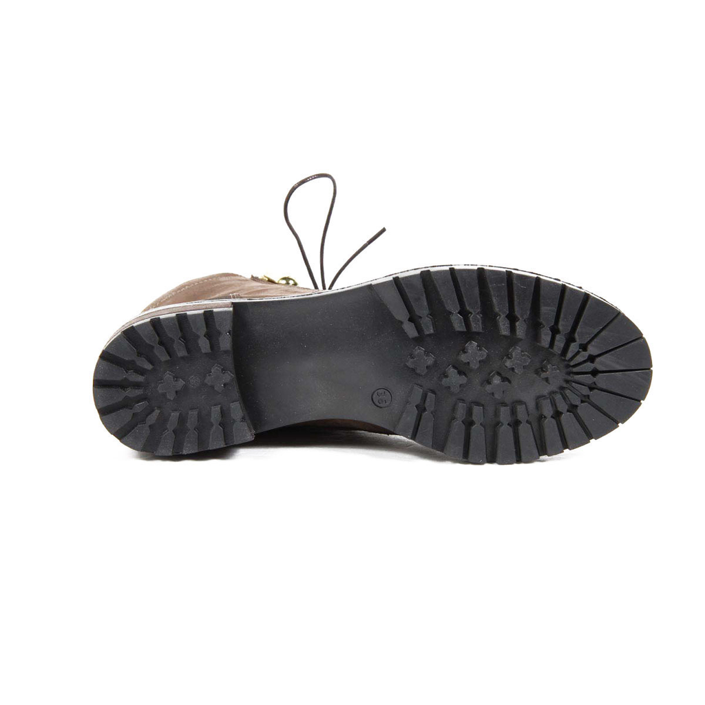 Bota corta para mujer V 1969 Italia B1476 MOHAIR T. MORO