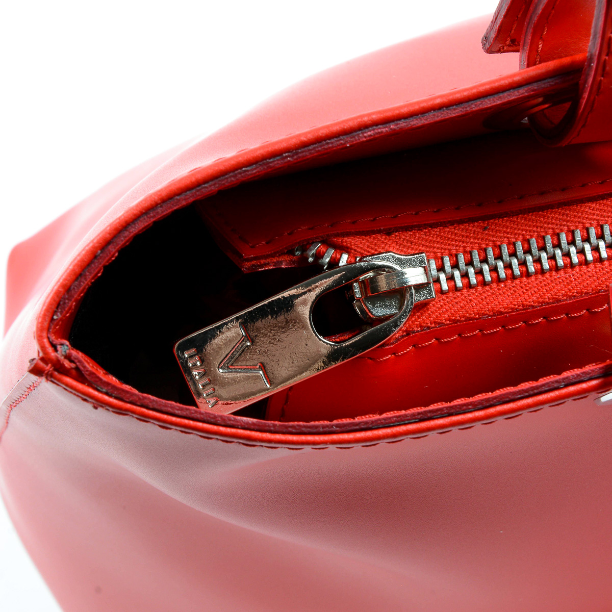 Bolso de mano para mujer V 1969 Italia rojo GLORY