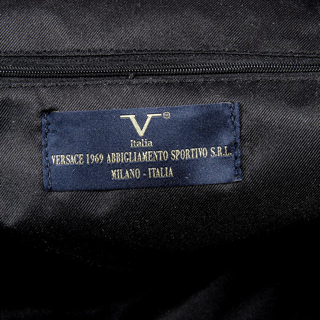 V 1969 Italia Mens Sport Bag Black BERLINO