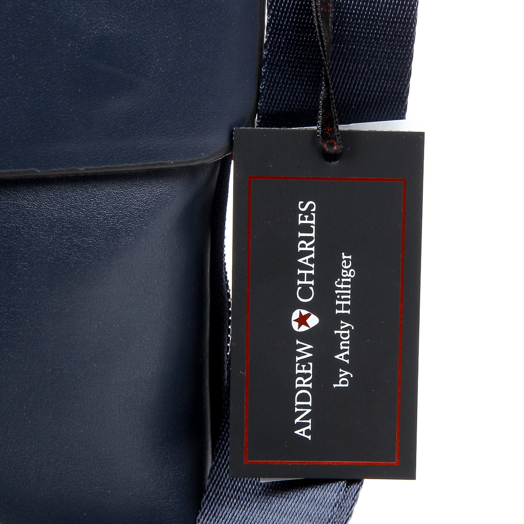 Andrew Charles Bolso de mano para hombre Azul oscuro MATTEW