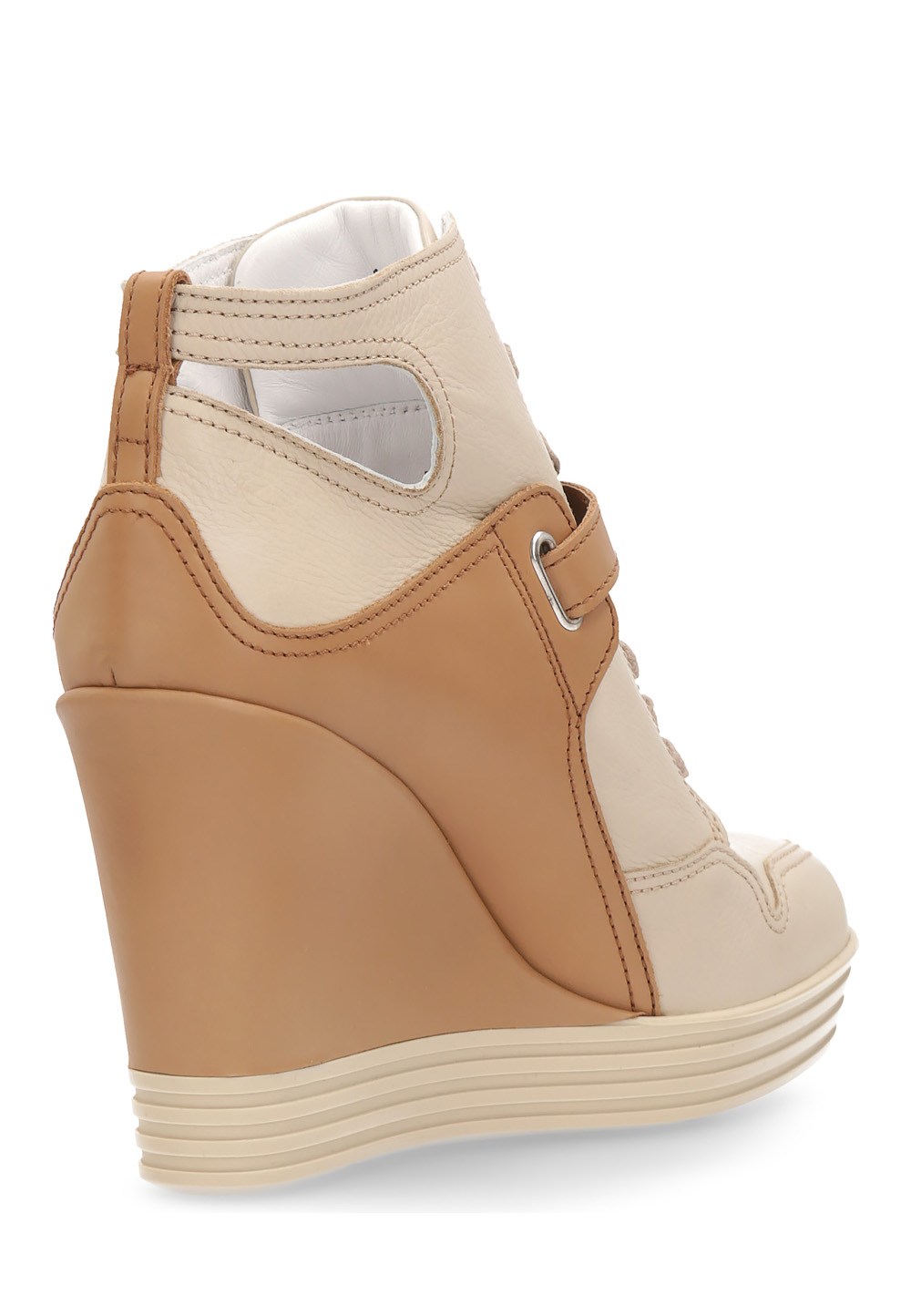 Botín Hogan para mujer en beige HXW1810I09000PF903X