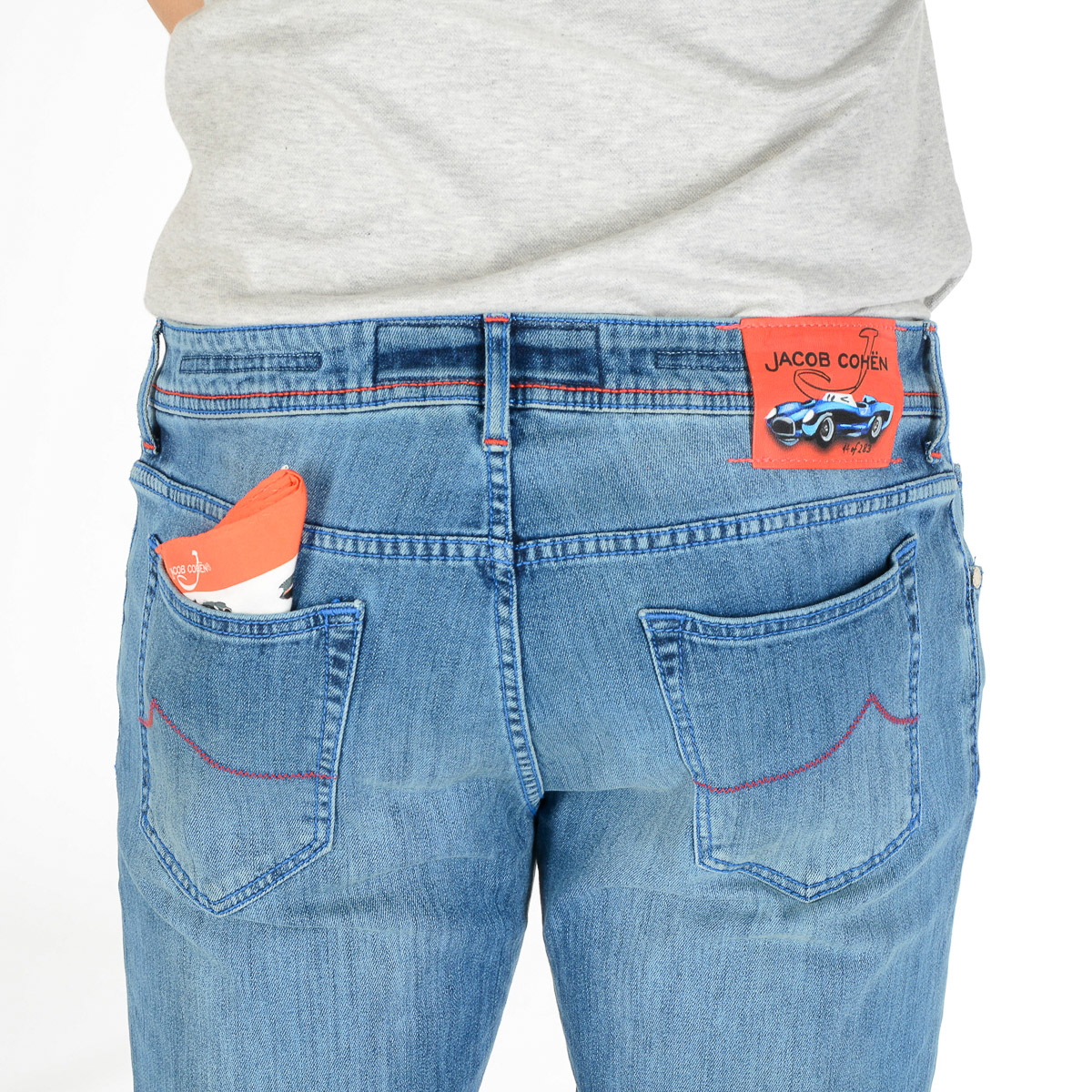 Jacob Cohen Mens Jeans J688 Light Blue