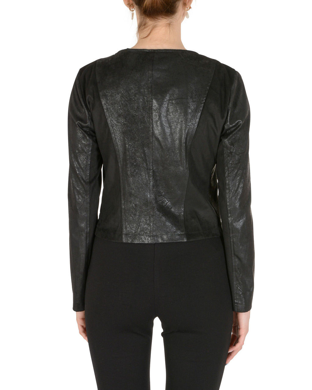 19V69 Italia Chaqueta de mujer negra MAURA BLACK