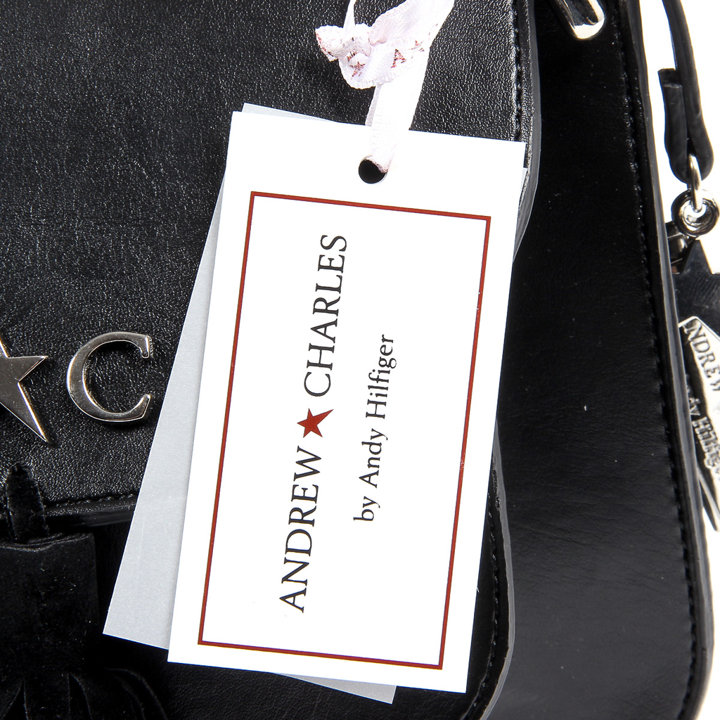 Bolso de mano para mujer Andrew Charles JOURNEY negro