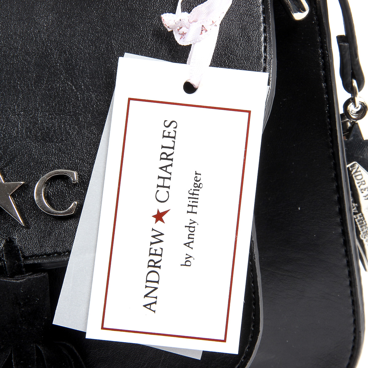 Bolso de mano para mujer Andrew Charles JOURNEY negro