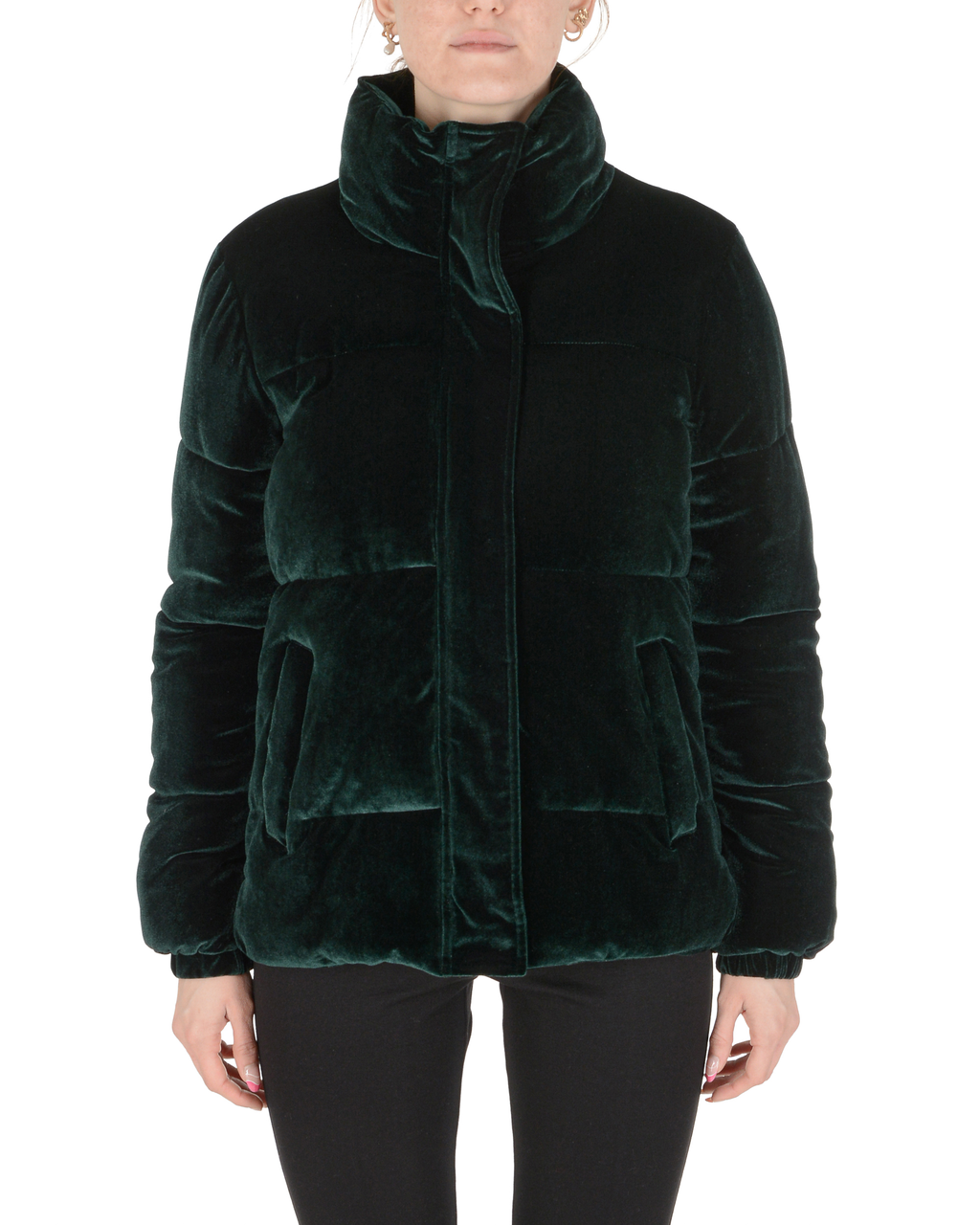 19V69 Italia Chaqueta de mujer Verde oscuro MARLENE VERDE OSCURO