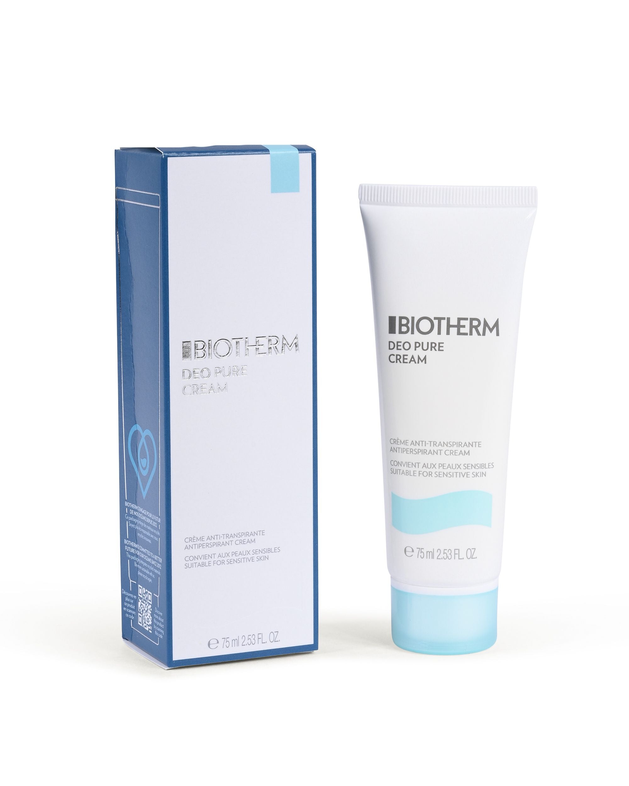 Crema desodorante pura Biotherm 75 ml
