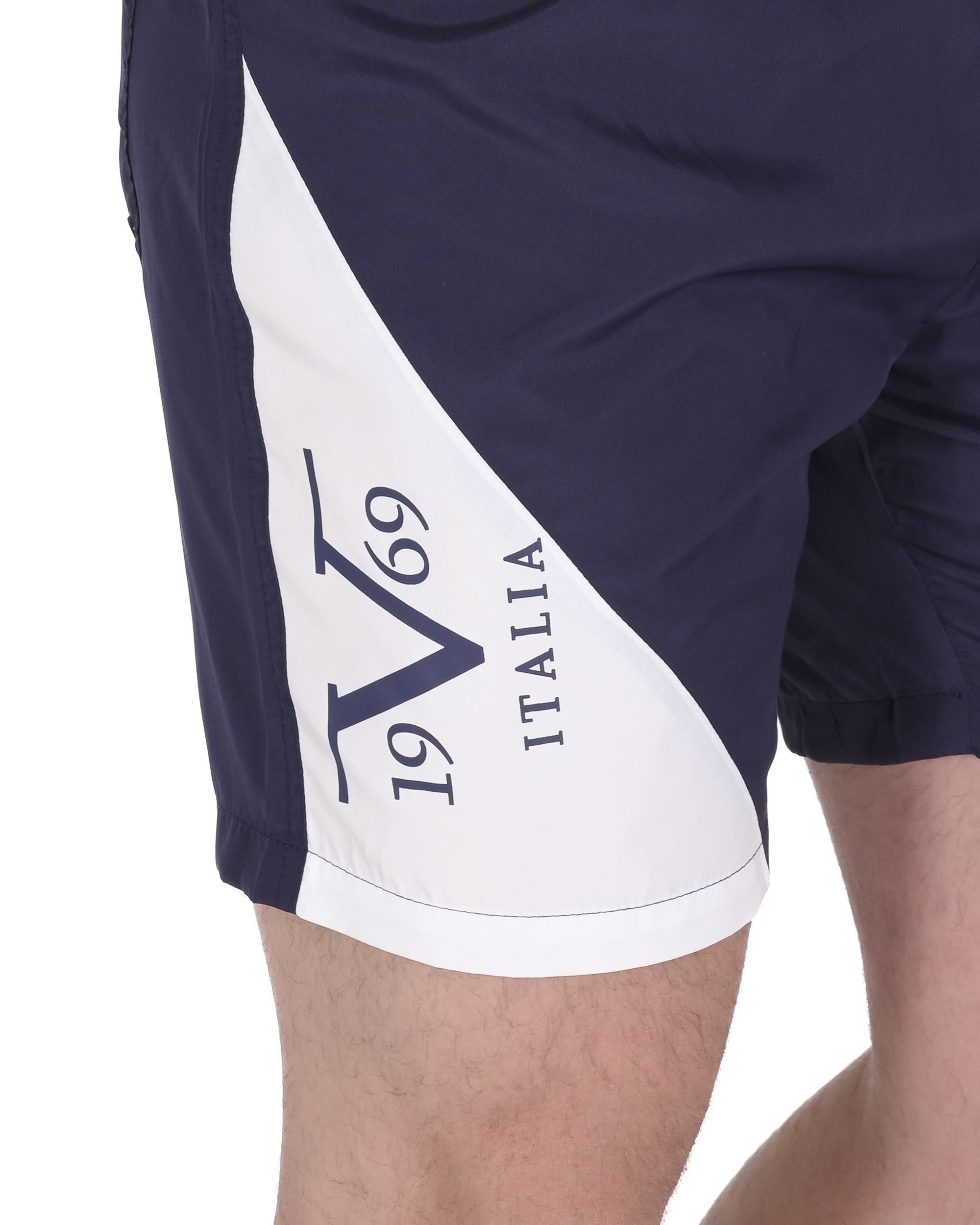 19V69 Italia Mens Swimwear Trunk VSC1MBM03 NAVY