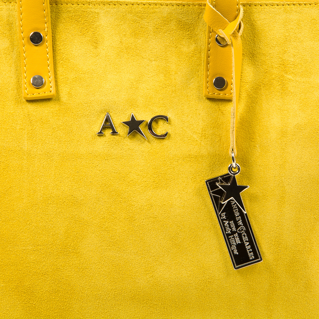 Bolso de mano para mujer Andrew Charles amarillo JENNER