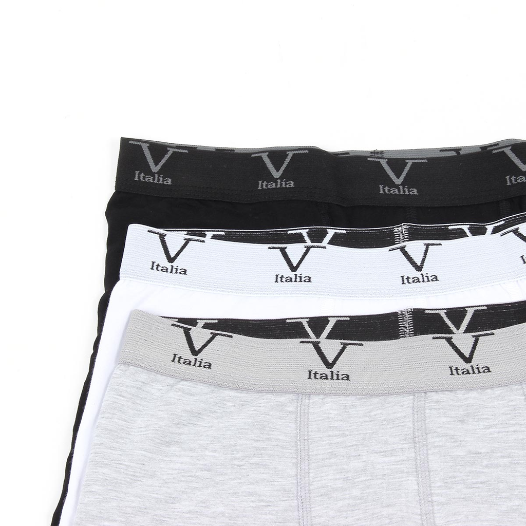 V 1969 Italia - Pack de tres calzoncillos tipo bóxer para hombre