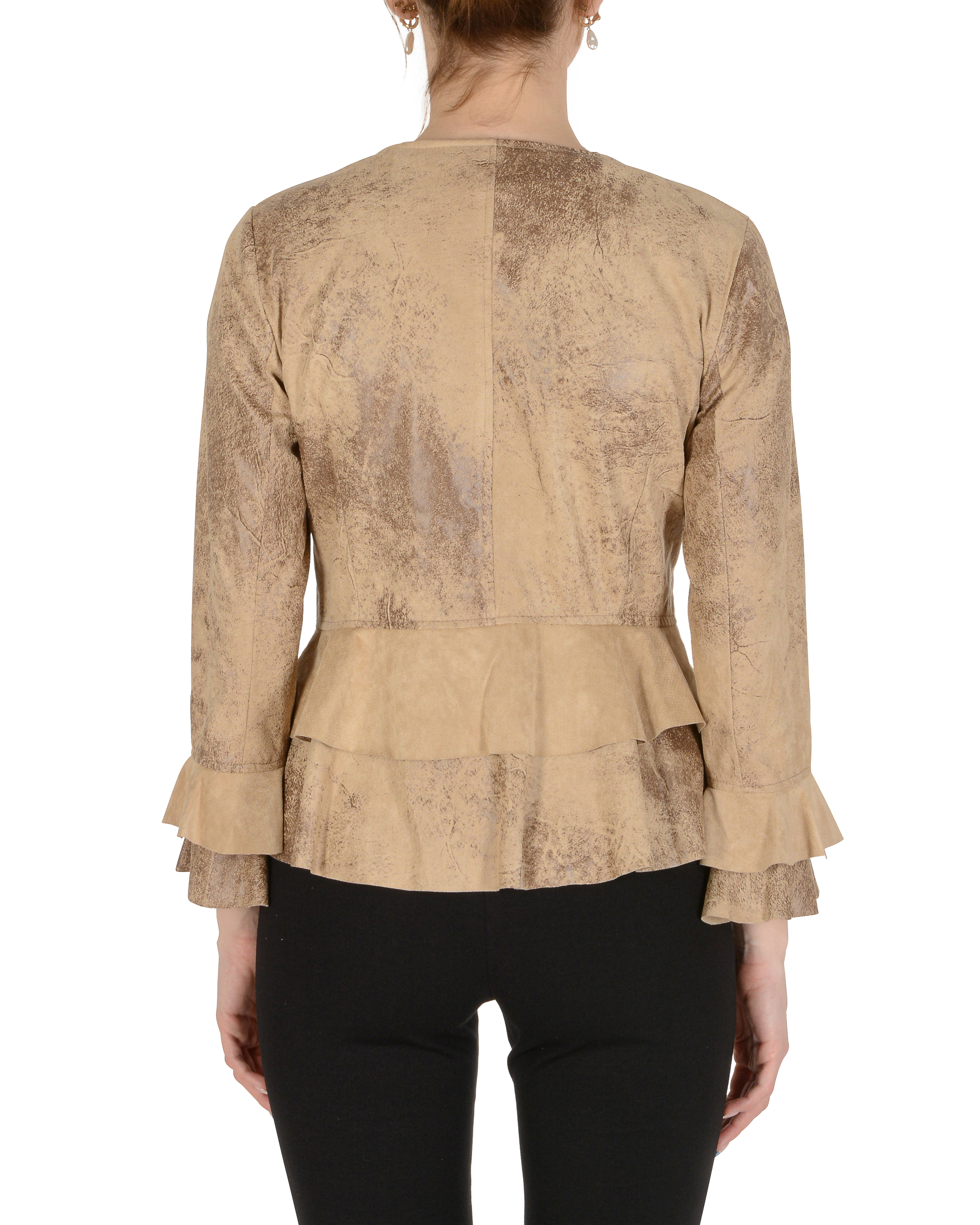 19V69 Italia Chaqueta de mujer Beige FIORE BEIGE