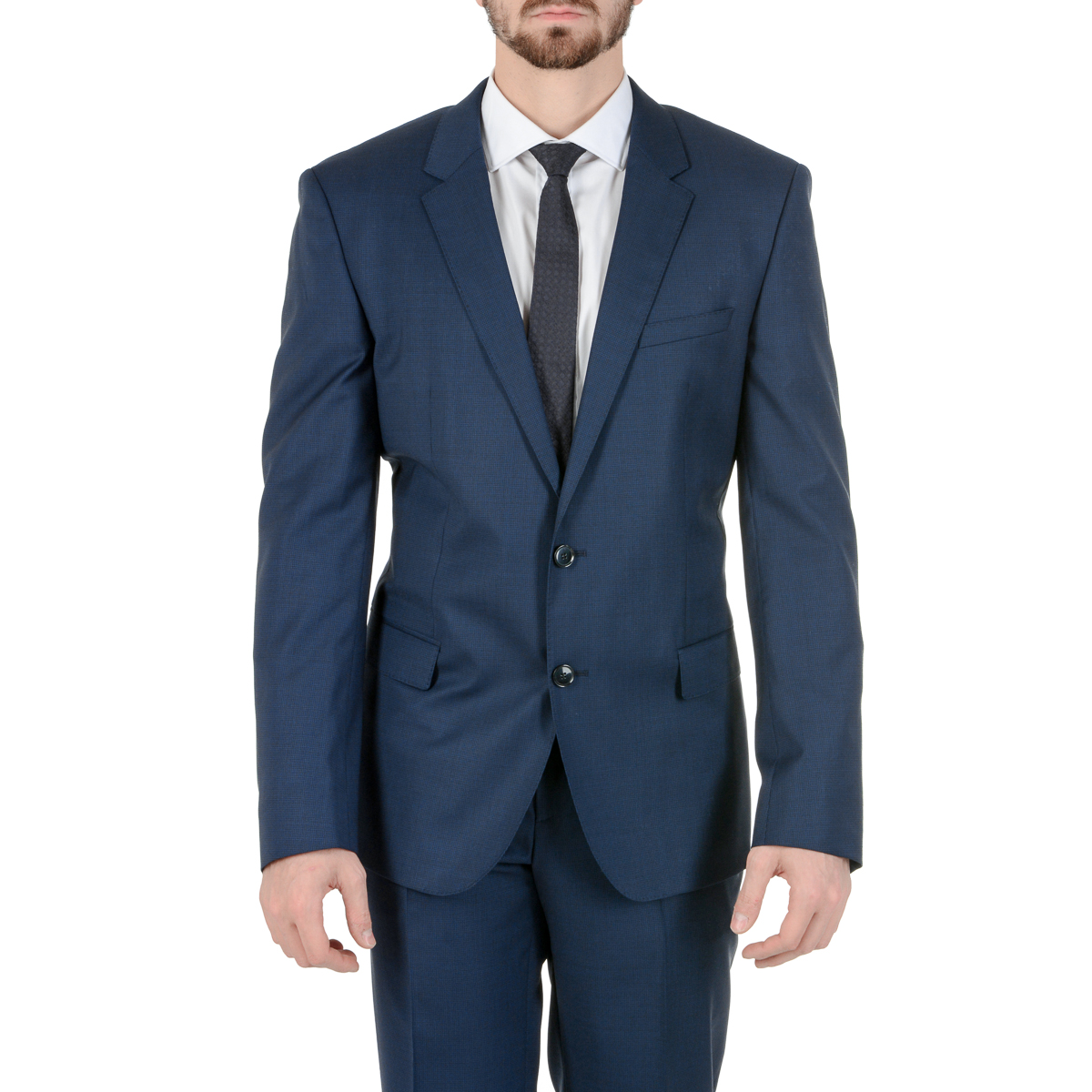 Traje azul de Hugo Boss para hombre: ¡UN GRAN GENIO!