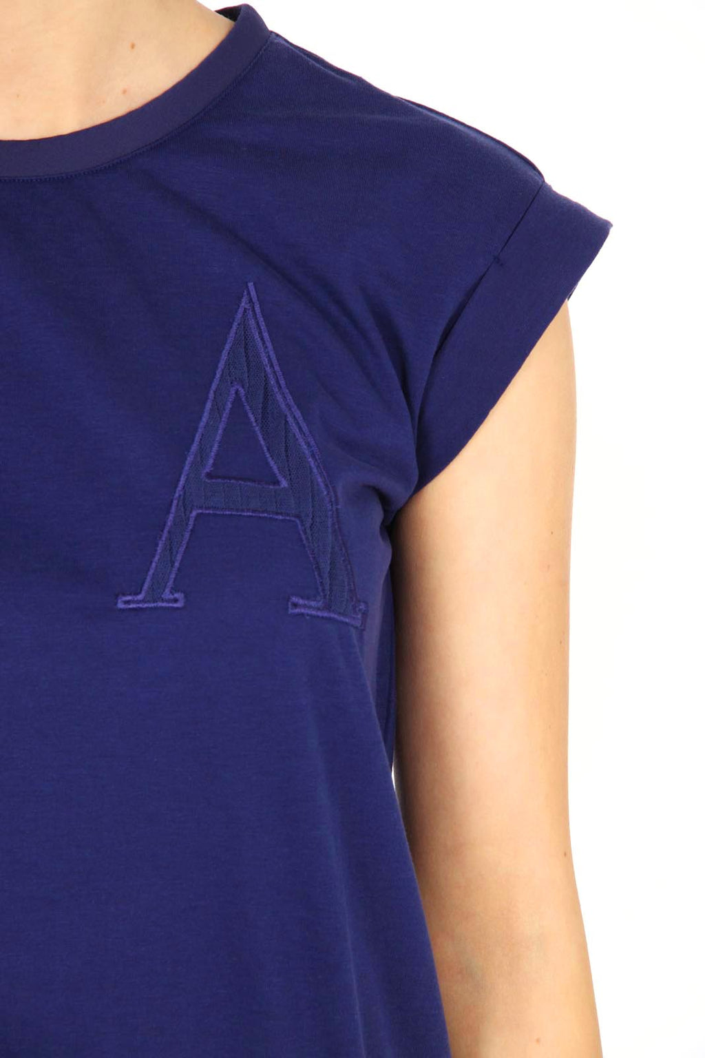 Camiseta de manga corta para mujer Emporio Armani AGH61 CQ 35