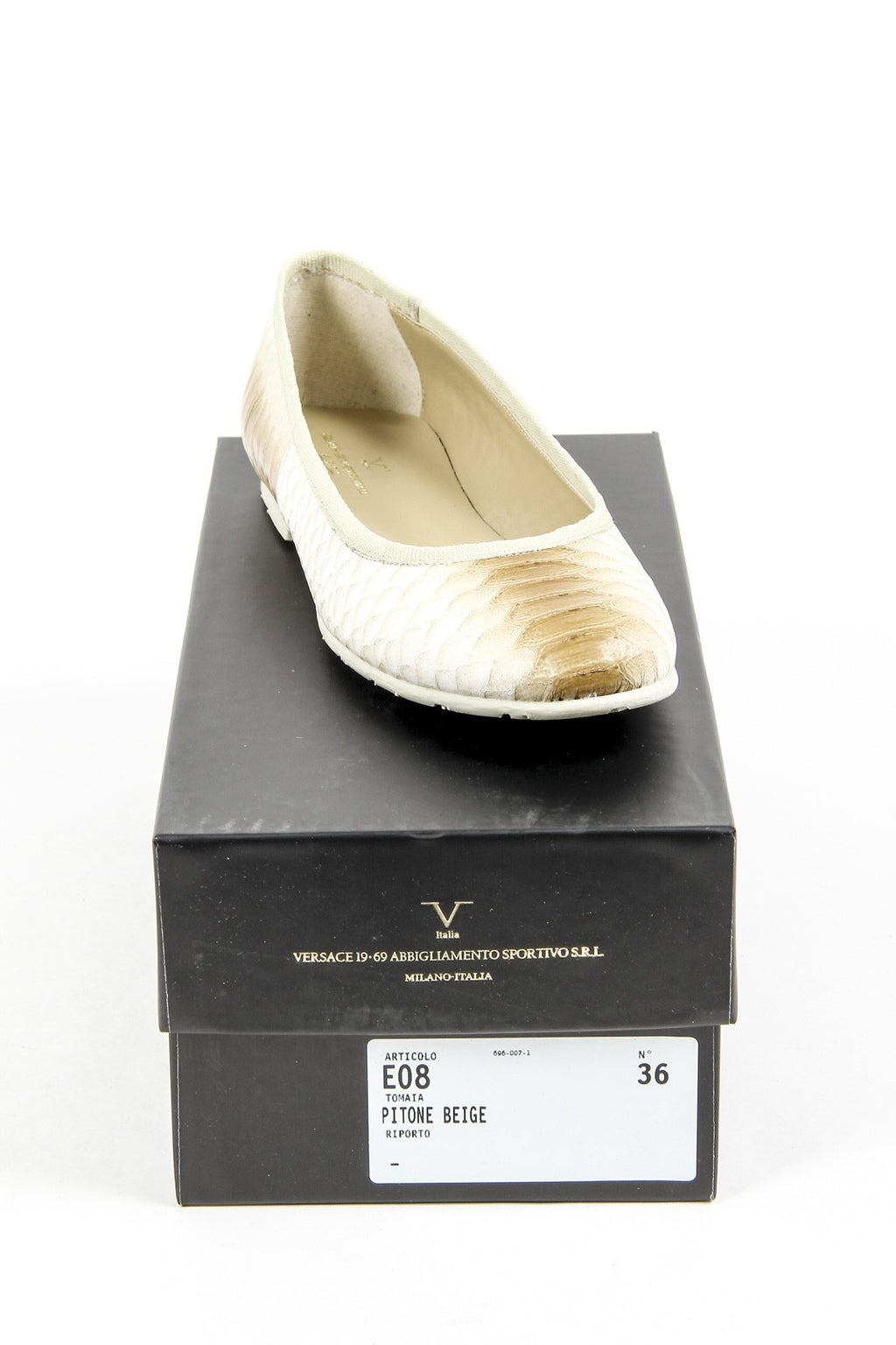 Bailarina Mujer V 1969 Italia E08 PITONE BEIGE