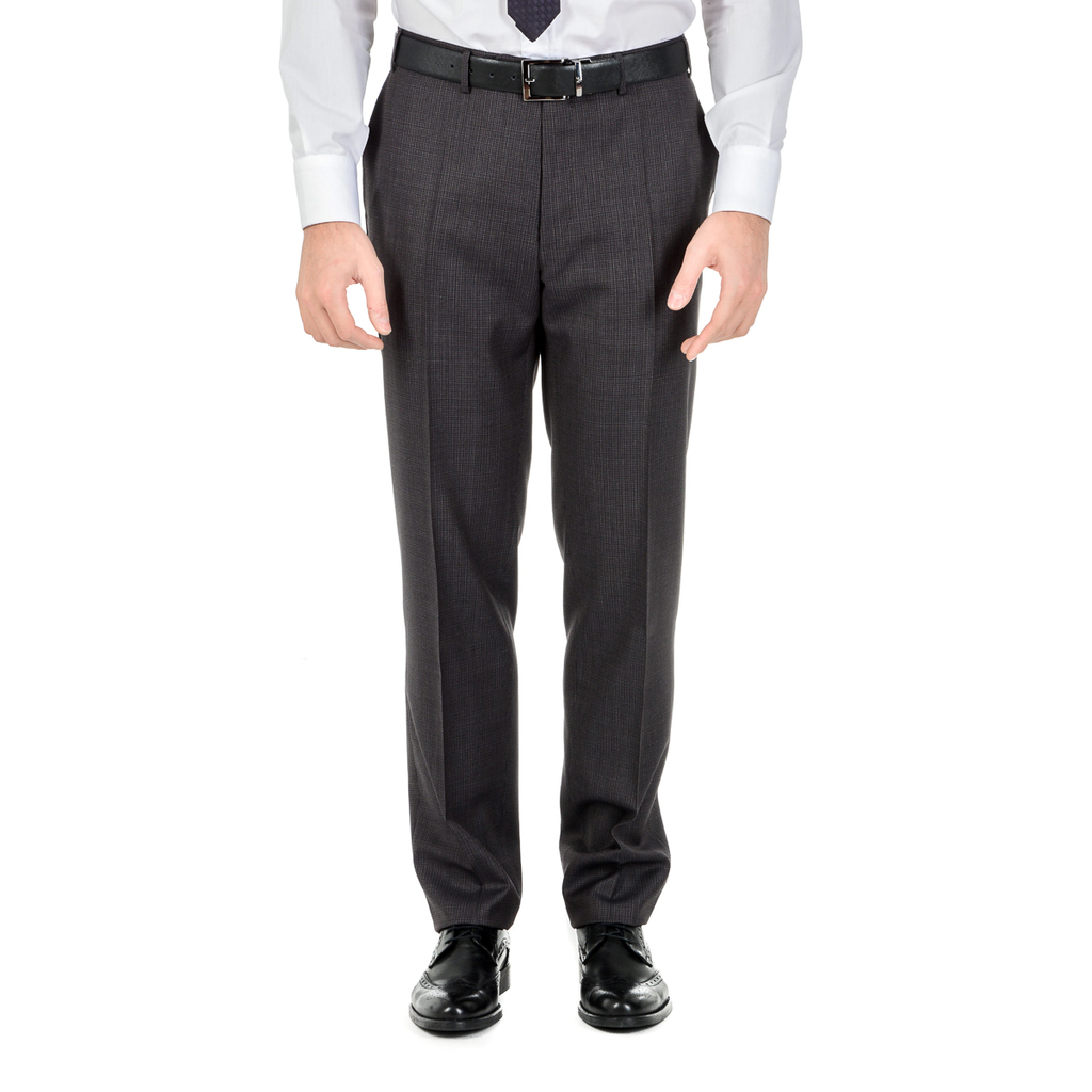 Canali Mens Suit Long Sleeves Dark Grey