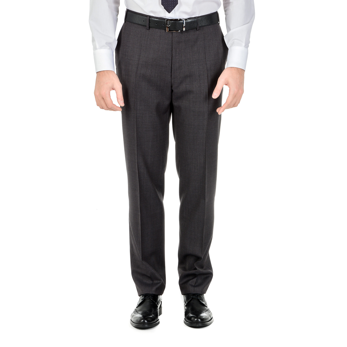Canali Mens Suit Long Sleeves Dark Grey