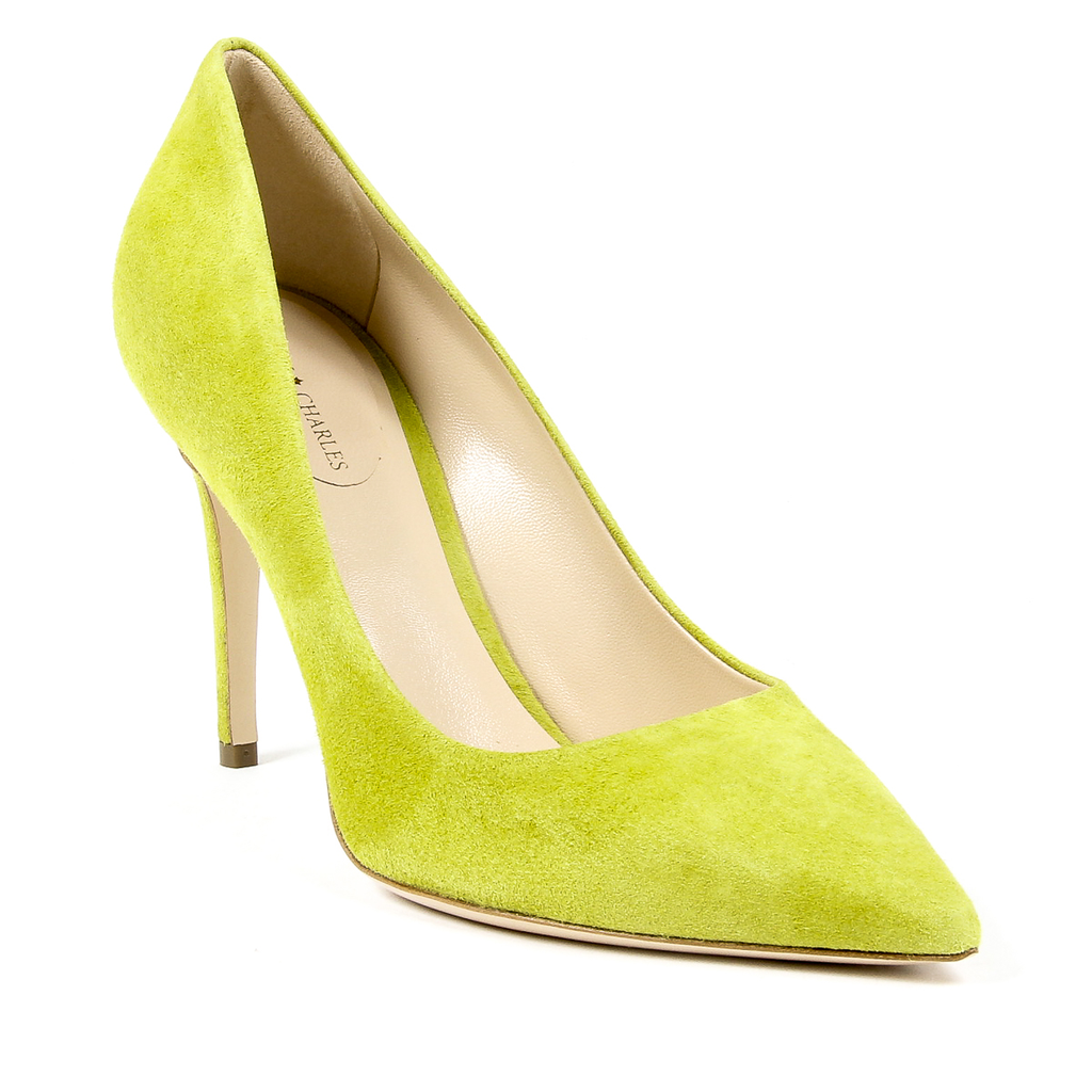 Andrew Charles Womens Pump Yellow MIA