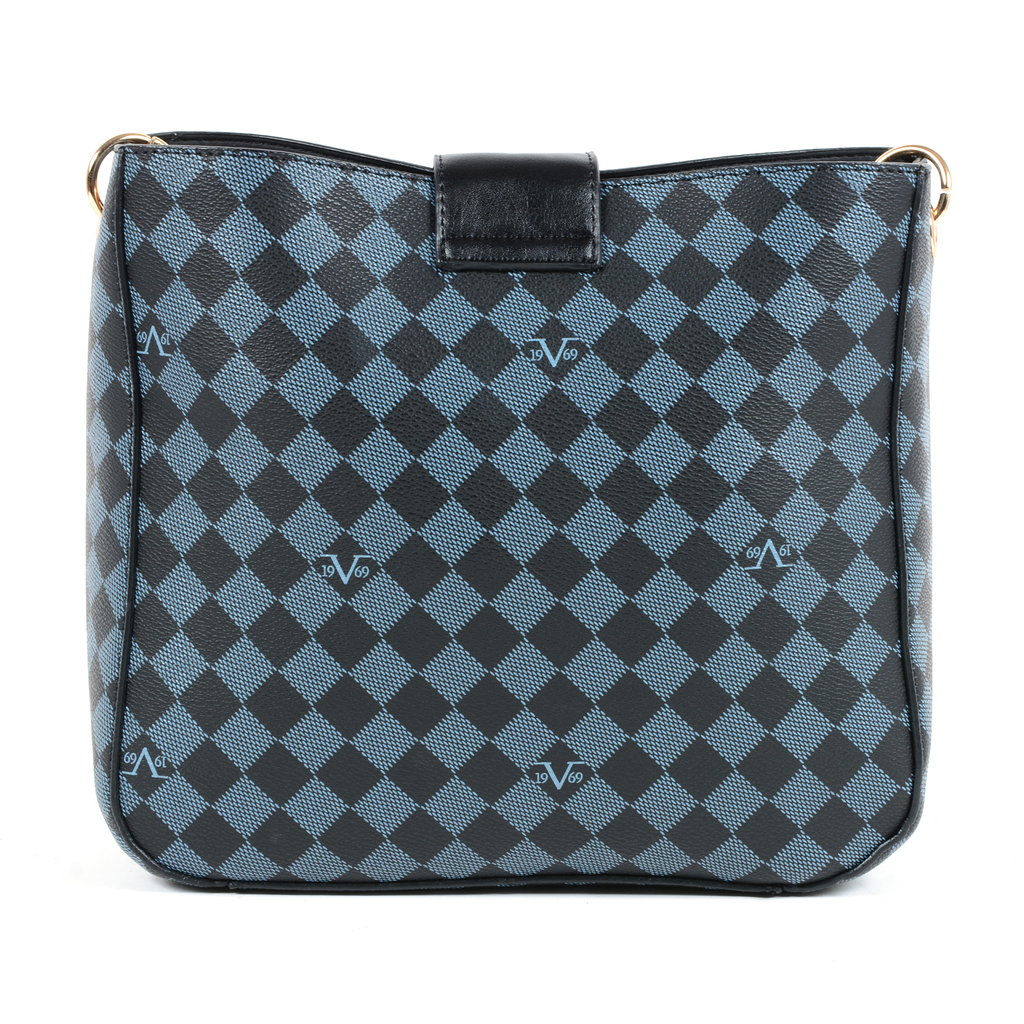 V 1969 Italia Womens Handbag Blue TRIPOLI