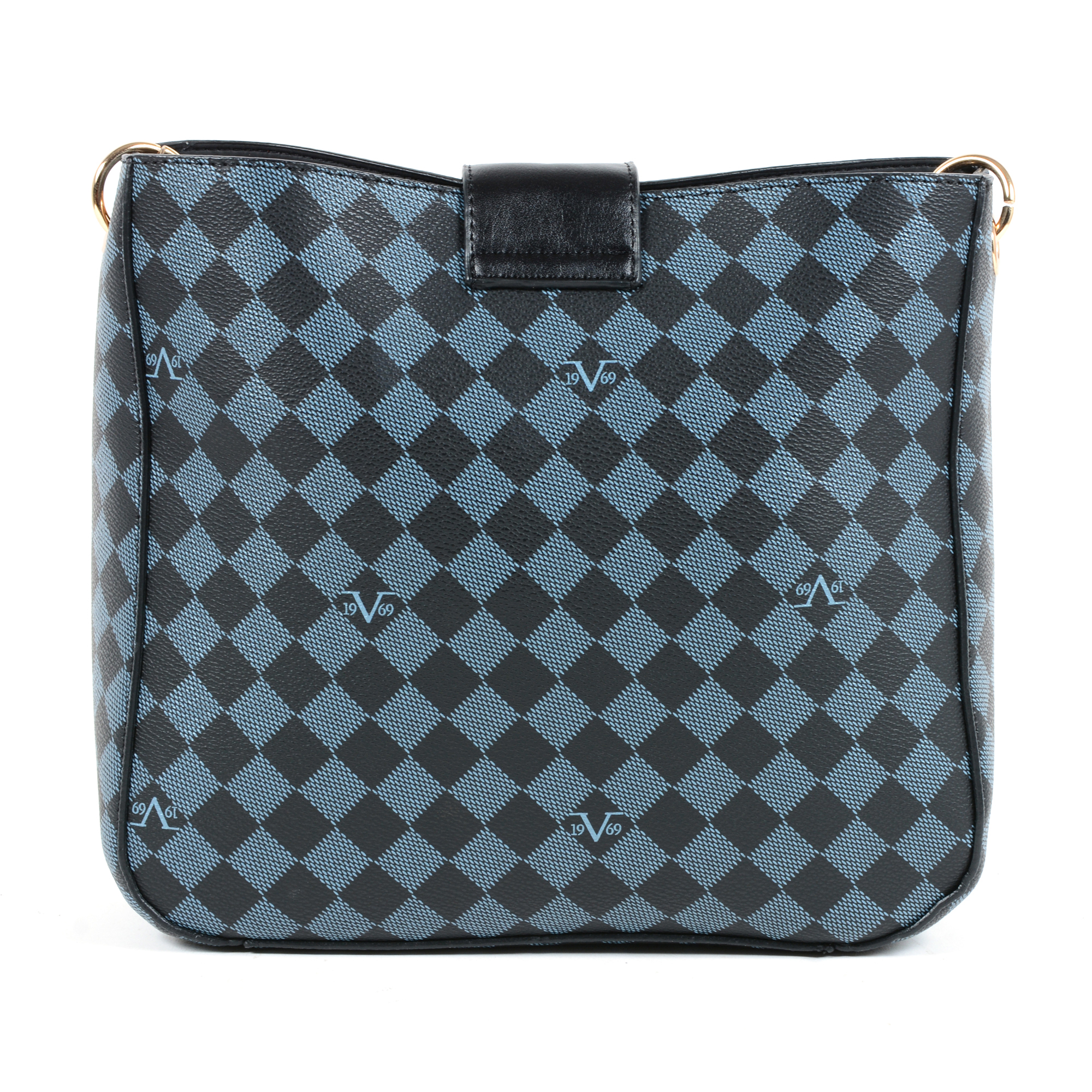 V 1969 Italia Womens Handbag Blue TRIPOLI