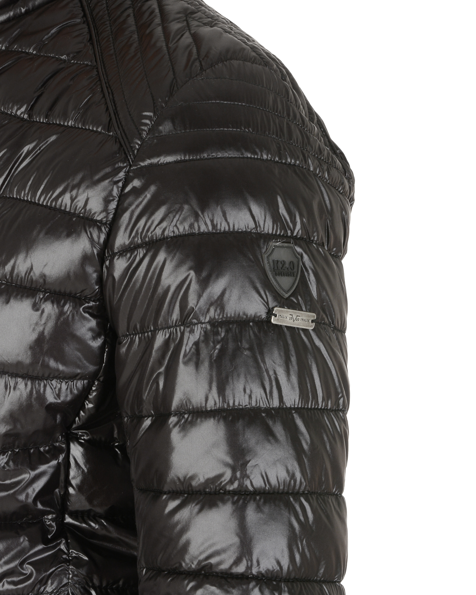 Chaqueta Italia 19V69 para hombre, color negro, de Richard Black.