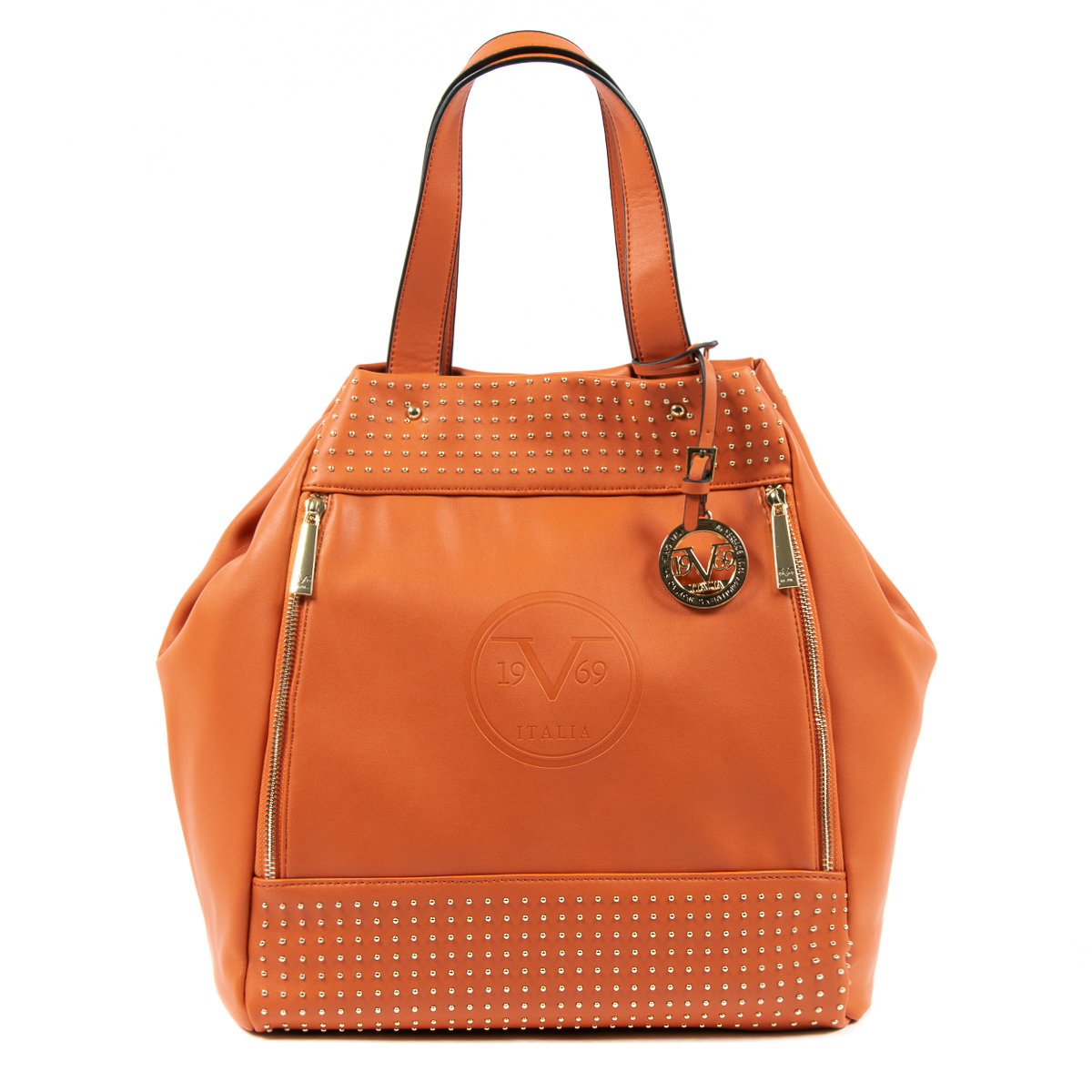Bolso de mano para mujer V 1969 Italia naranja OLIVIA