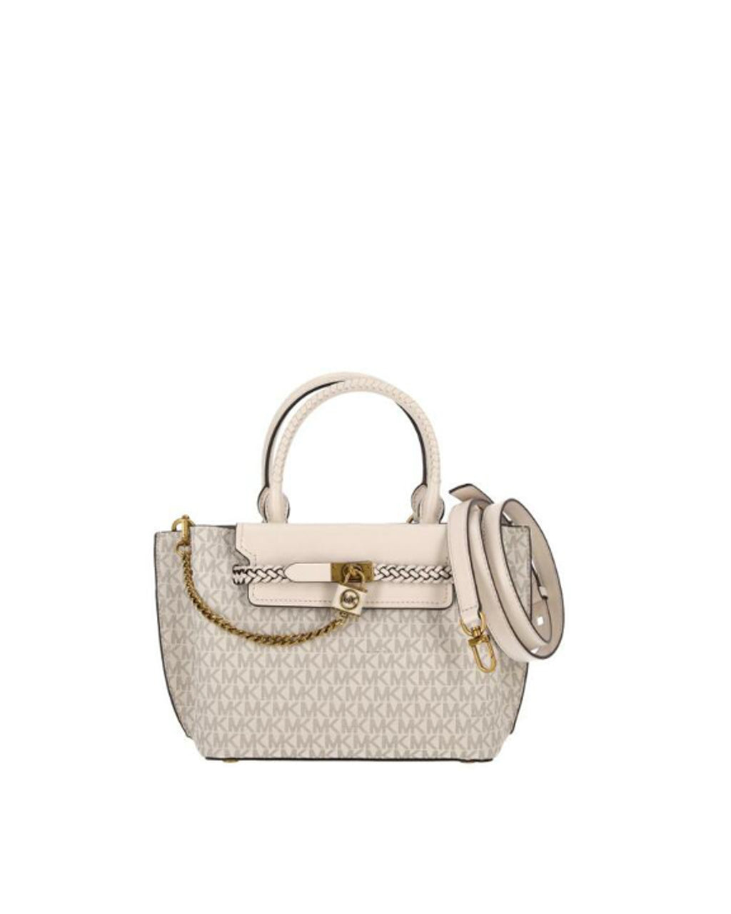 Michael Kors - Bolso satchel pequeño con cinturón para mujer 30T2A9HS1B-132