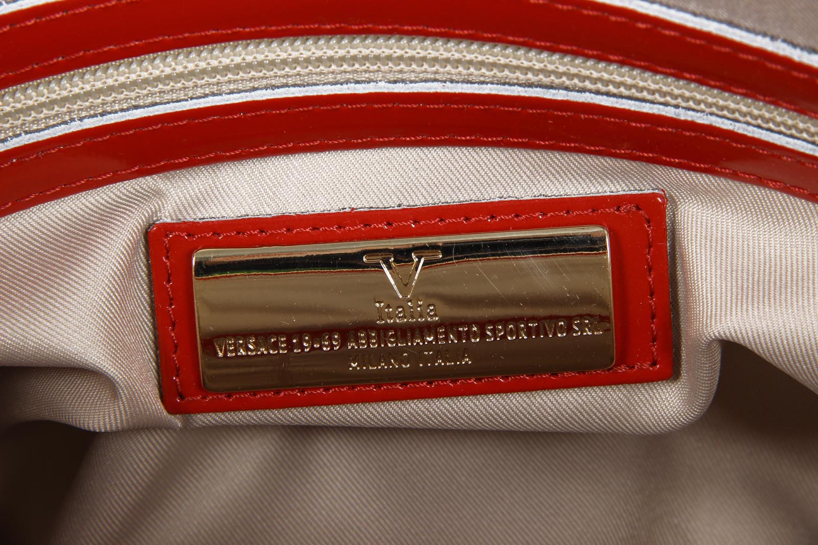 V 1969 Italia Bolso de mujer C151/52 SPECCHIO ROSSO