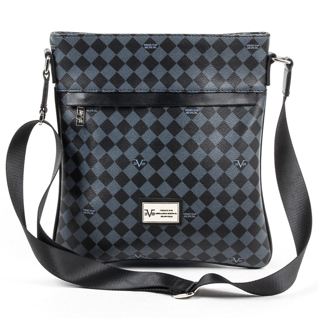 Bolso de hombro para hombre V 1969 Italia V1969017 GRIS NEGRO
