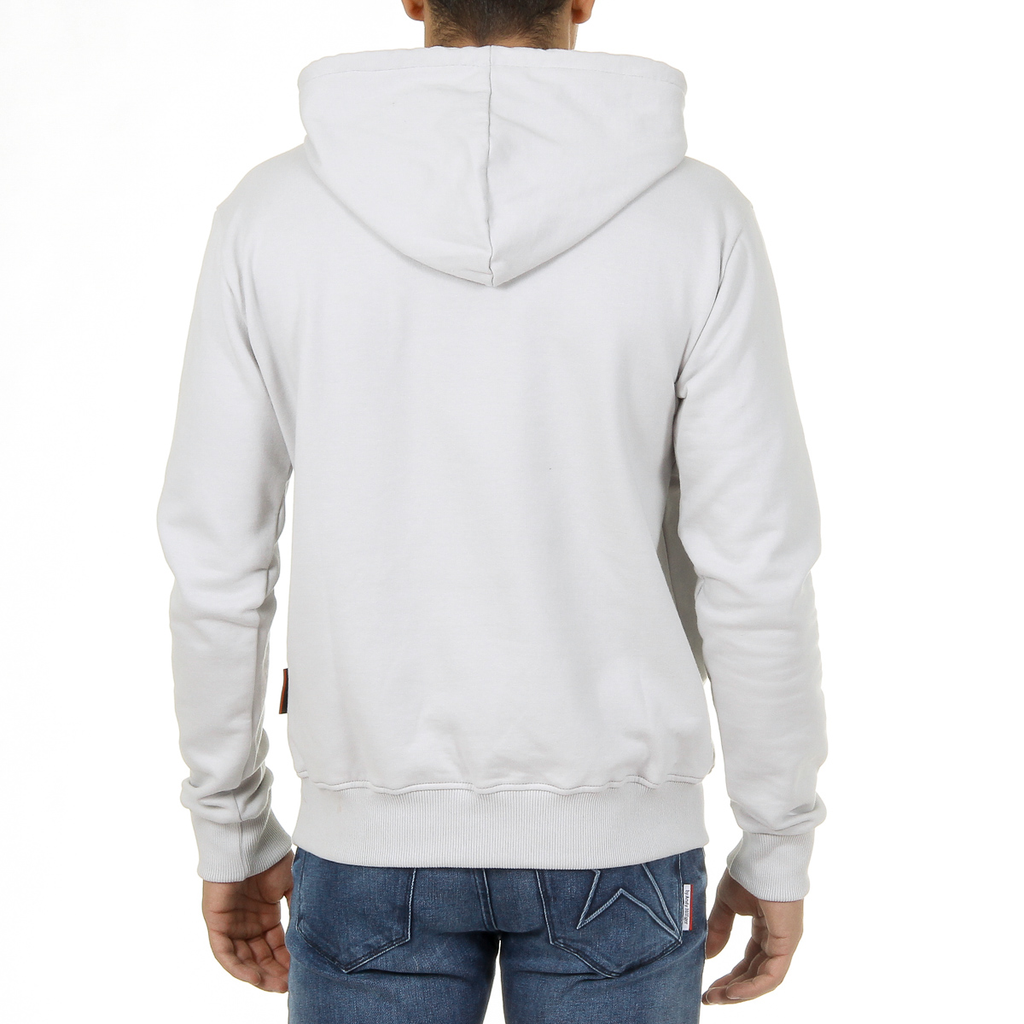 Sudadera con capucha Andrew Charles para hombre, manga larga, cuello redondo, gris claro, FIFI