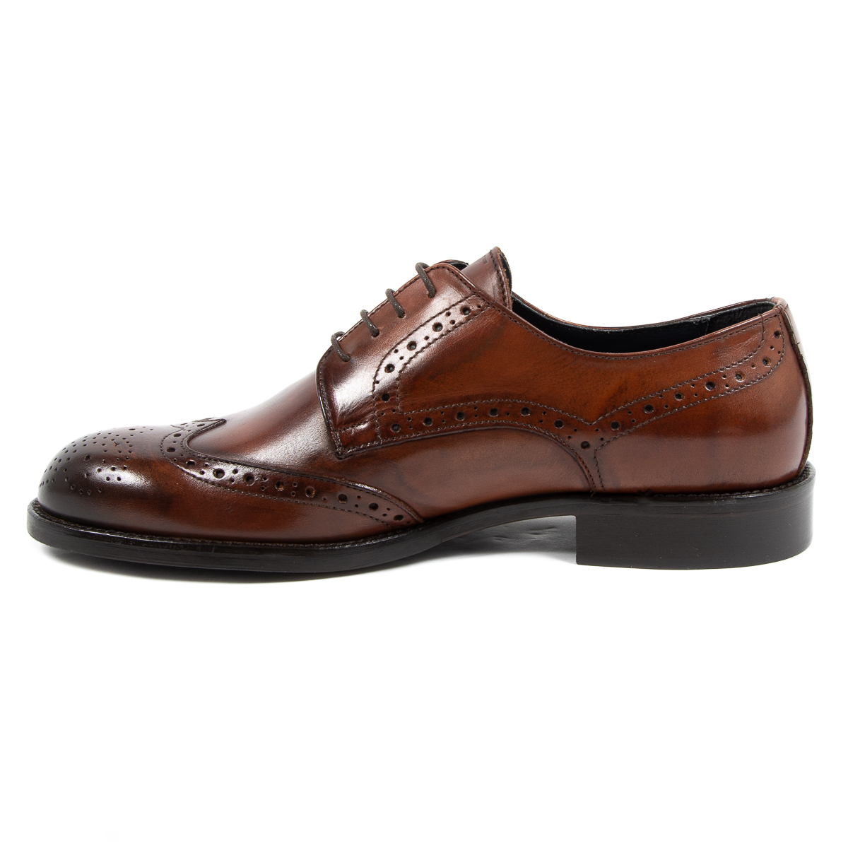 V 1969 Italia - Zapato brogue para hombre, color marrón, VERNON