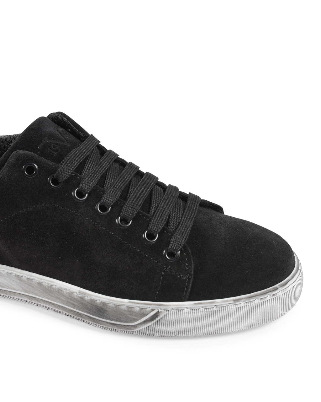 19V69 Italia Mens Sneaker Black 2120 CAMOSCIO NERO