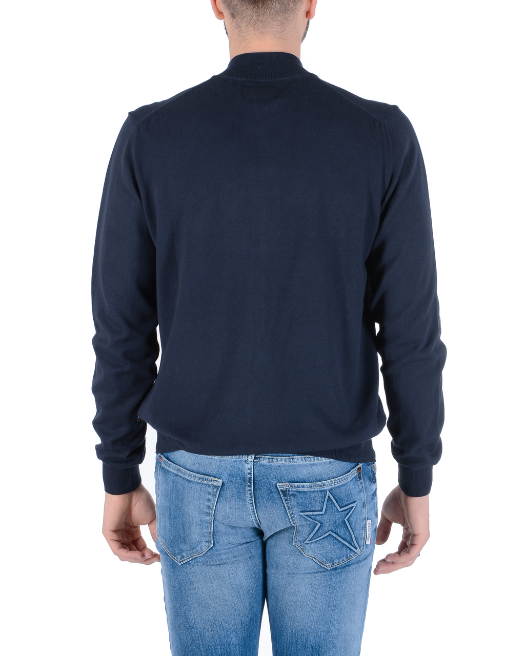 Suéter para hombre Andrew Charles LUPETTO BLU NAVY