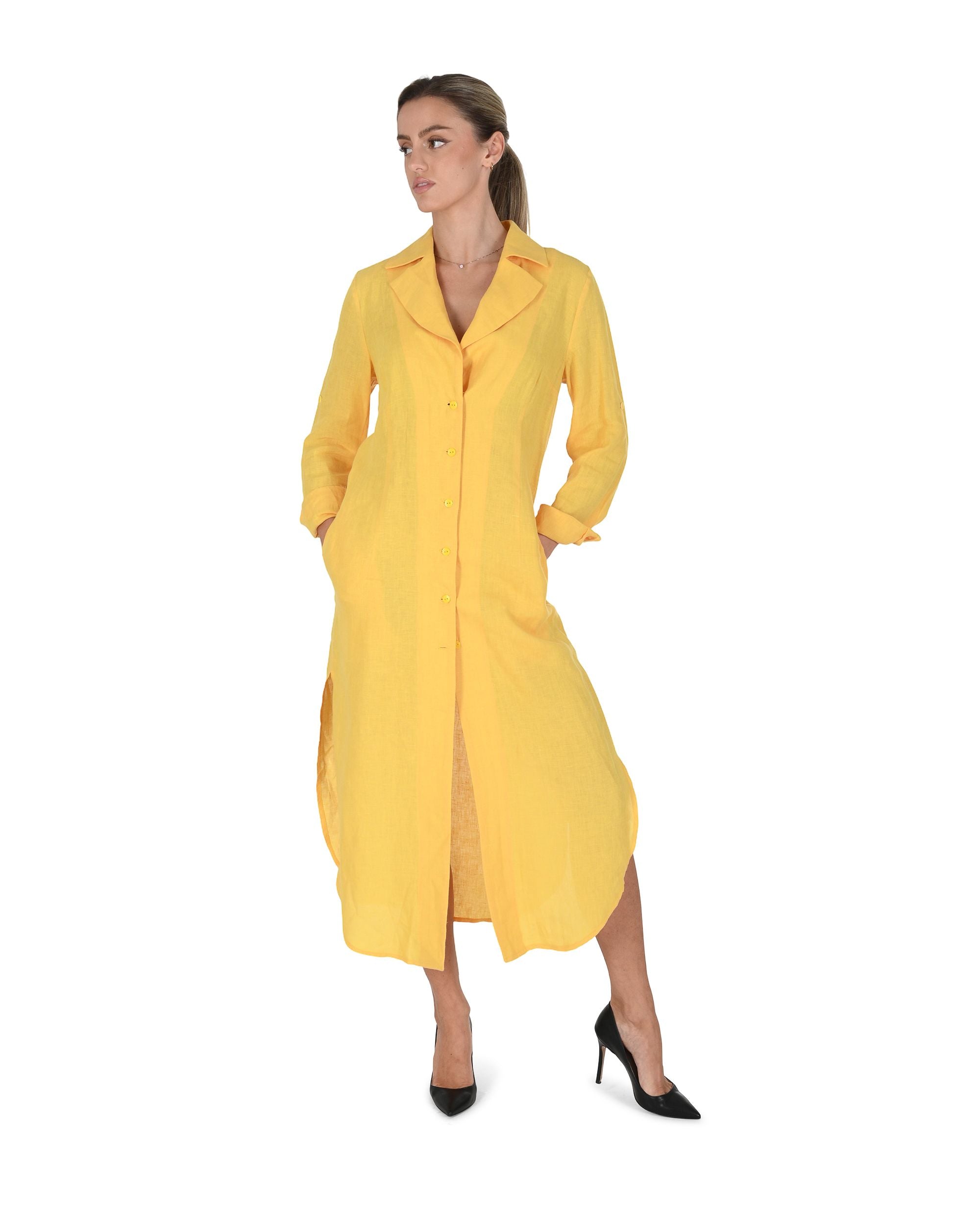 Vestido Mujer Nevro KROKOS VESTIDO AMARILLO 301