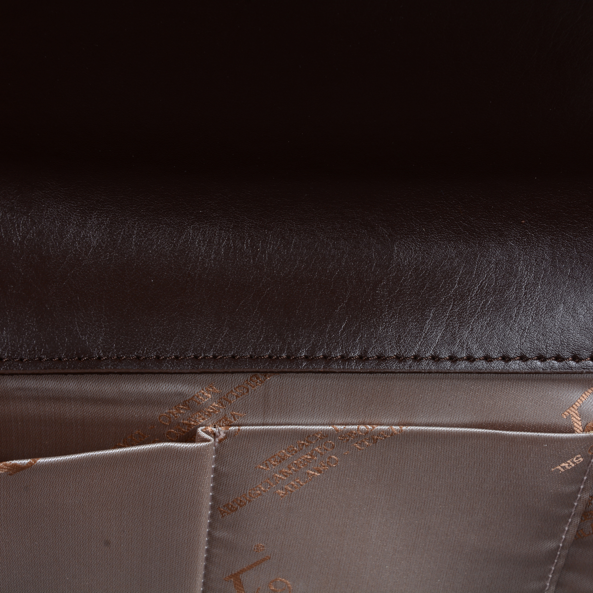 V 1969 Italia Womens Handbag Brown KYOTO