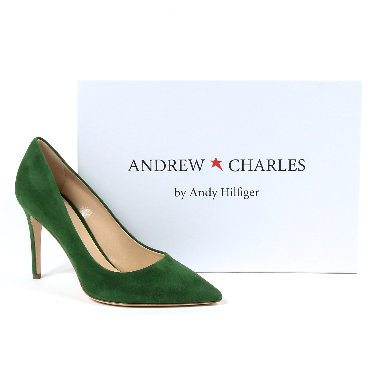 Zapatos de salón para mujer Andrew Charles By Andy Hilfiger, color verde MEMPHIS