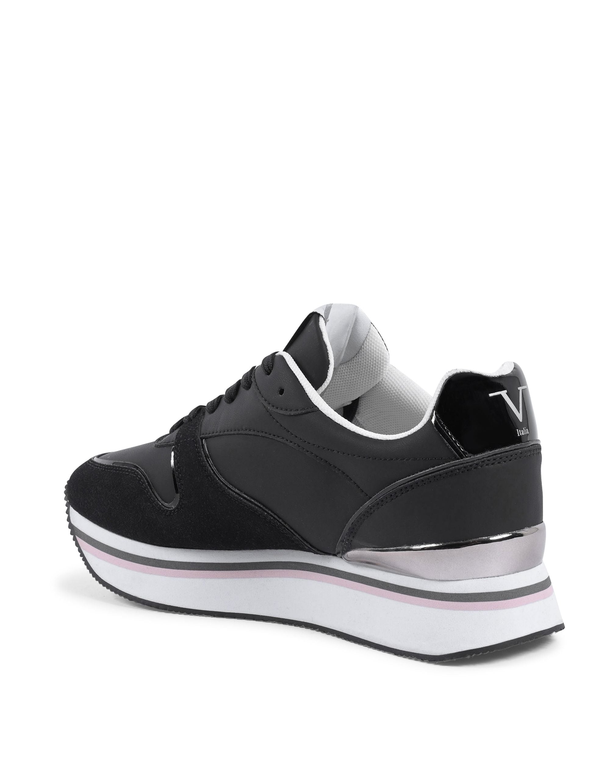 Zapatillas V Italia para mujer negras SNK 003 W BLACK