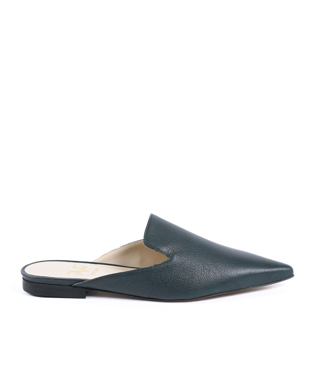 19V69 Italia Sandalias para mujer Verde oscuro SABOT VERDE MÁRMOL