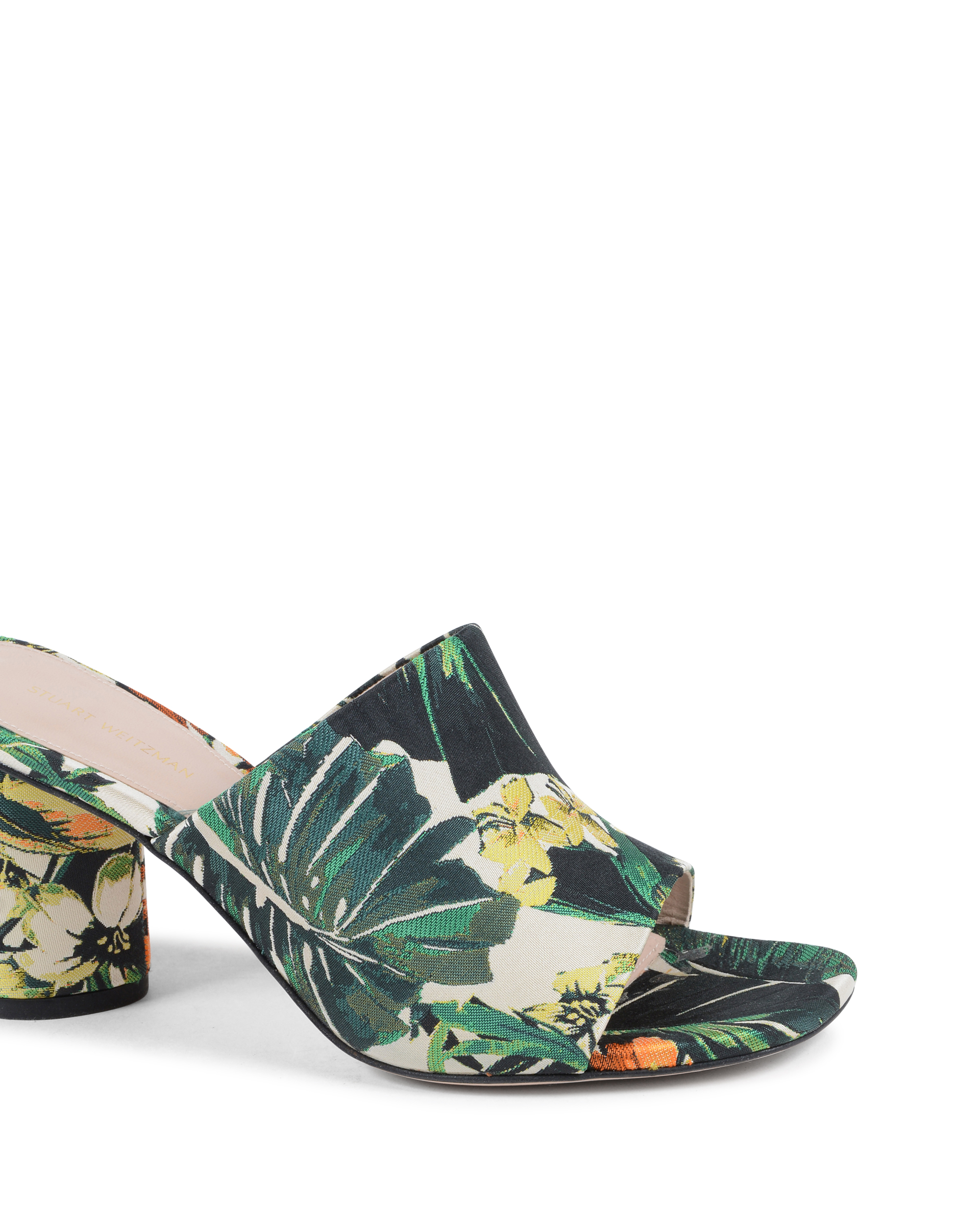 Stuart Weitzman - Sandalias tipo mule para mujer, multicolor, SLIDEON